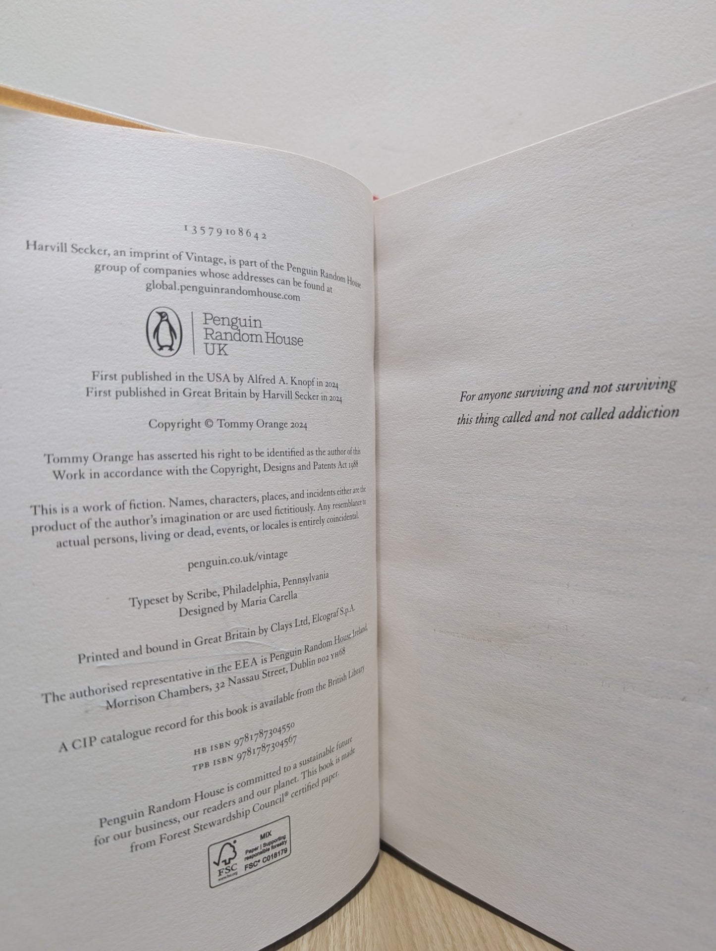 Wandering Stars by Tommy Orange (Signed Dated First Edition) - Fialta Books