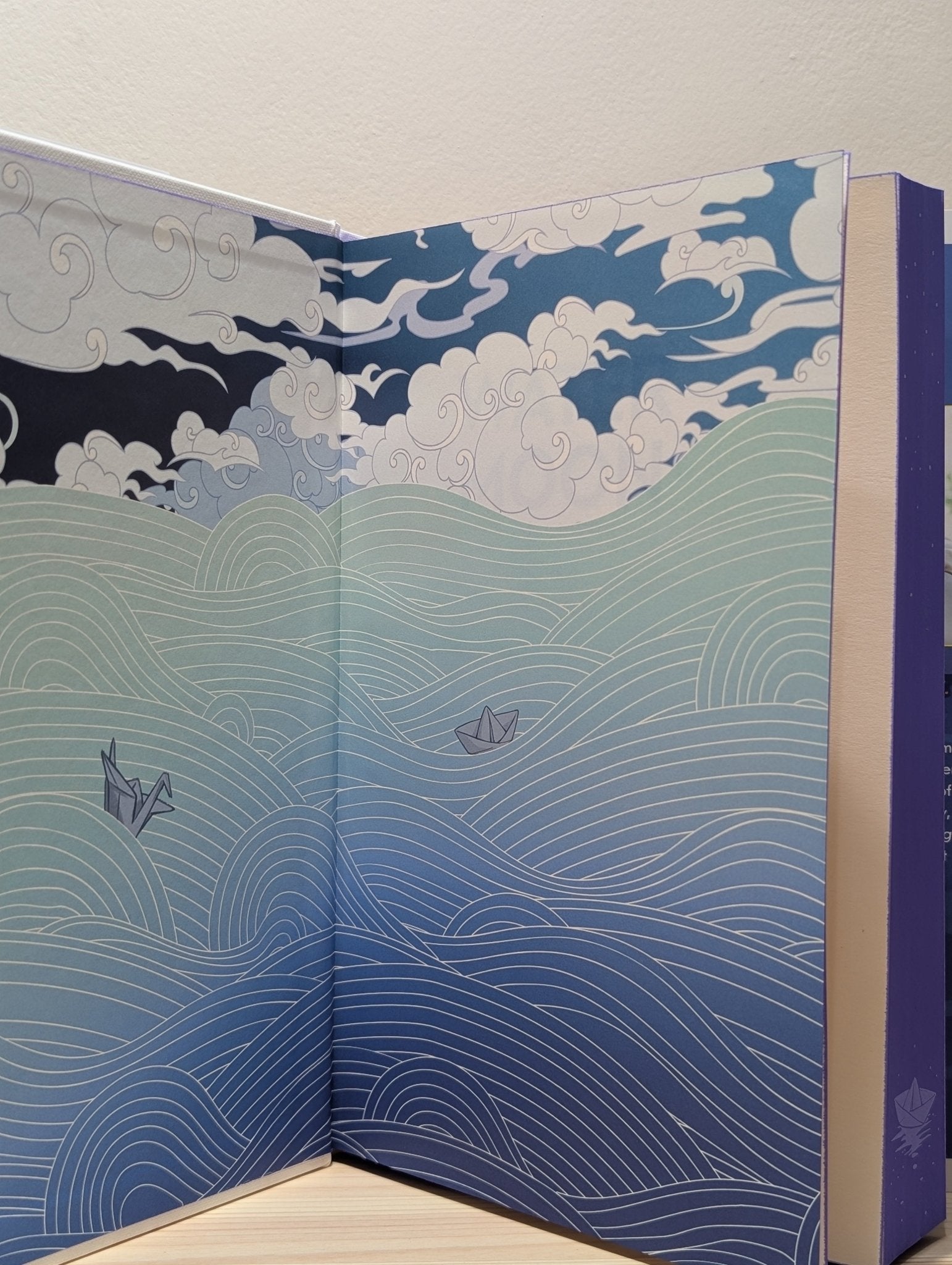 Water Moon by Samantha Sotto Yambao (First Edition with sprayed edges) - Fialta Books