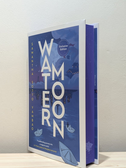 Water Moon by Samantha Sotto Yambao (First Edition with sprayed edges) - Fialta Books