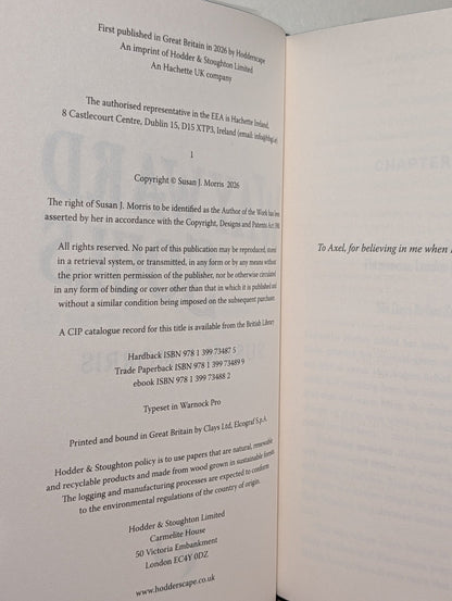 Wayward Souls by Susan J. Morris (Signed First Edition with sprayed edges) - Fialta Books