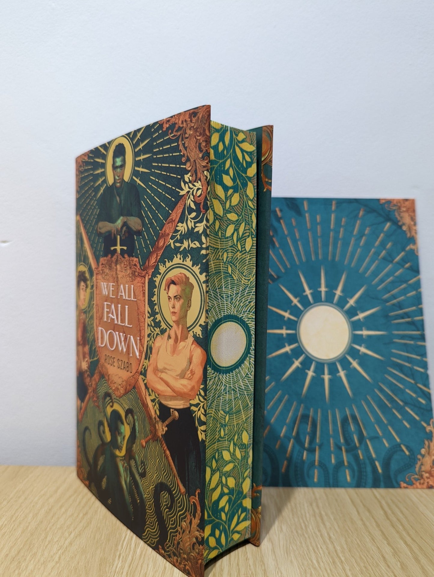 We All Fall Down by Rose Szabo (Signed First Edition with sprayed edges) - Fialta Books