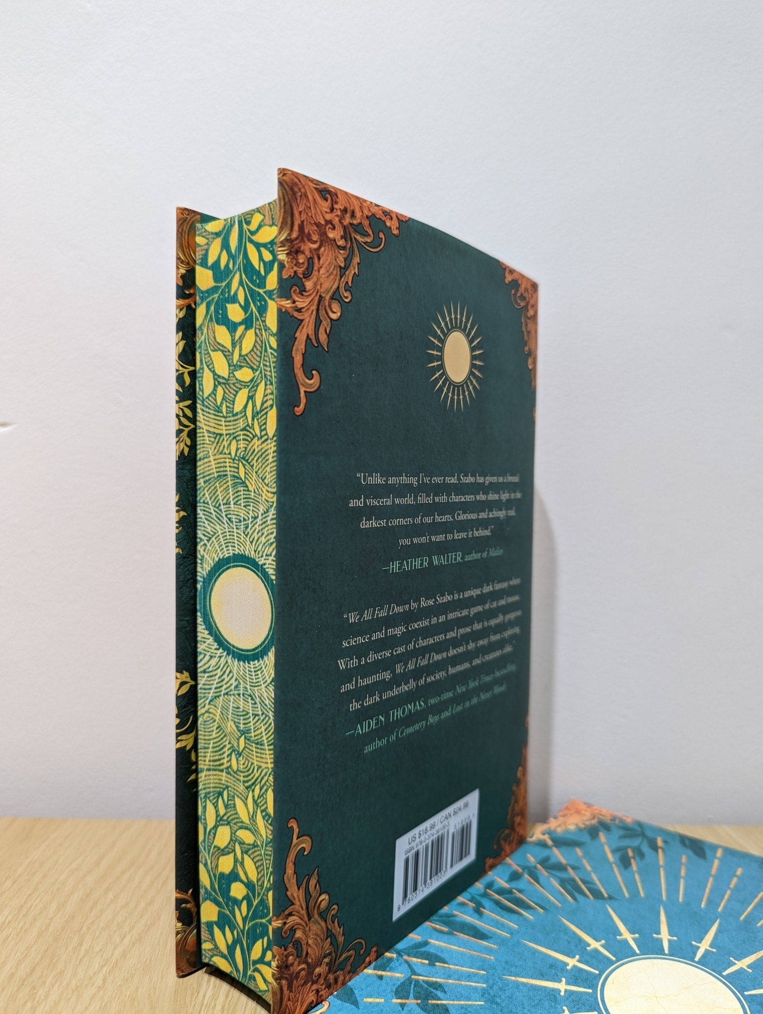 We All Fall Down by Rose Szabo (Signed First Edition with sprayed edges) - Fialta Books