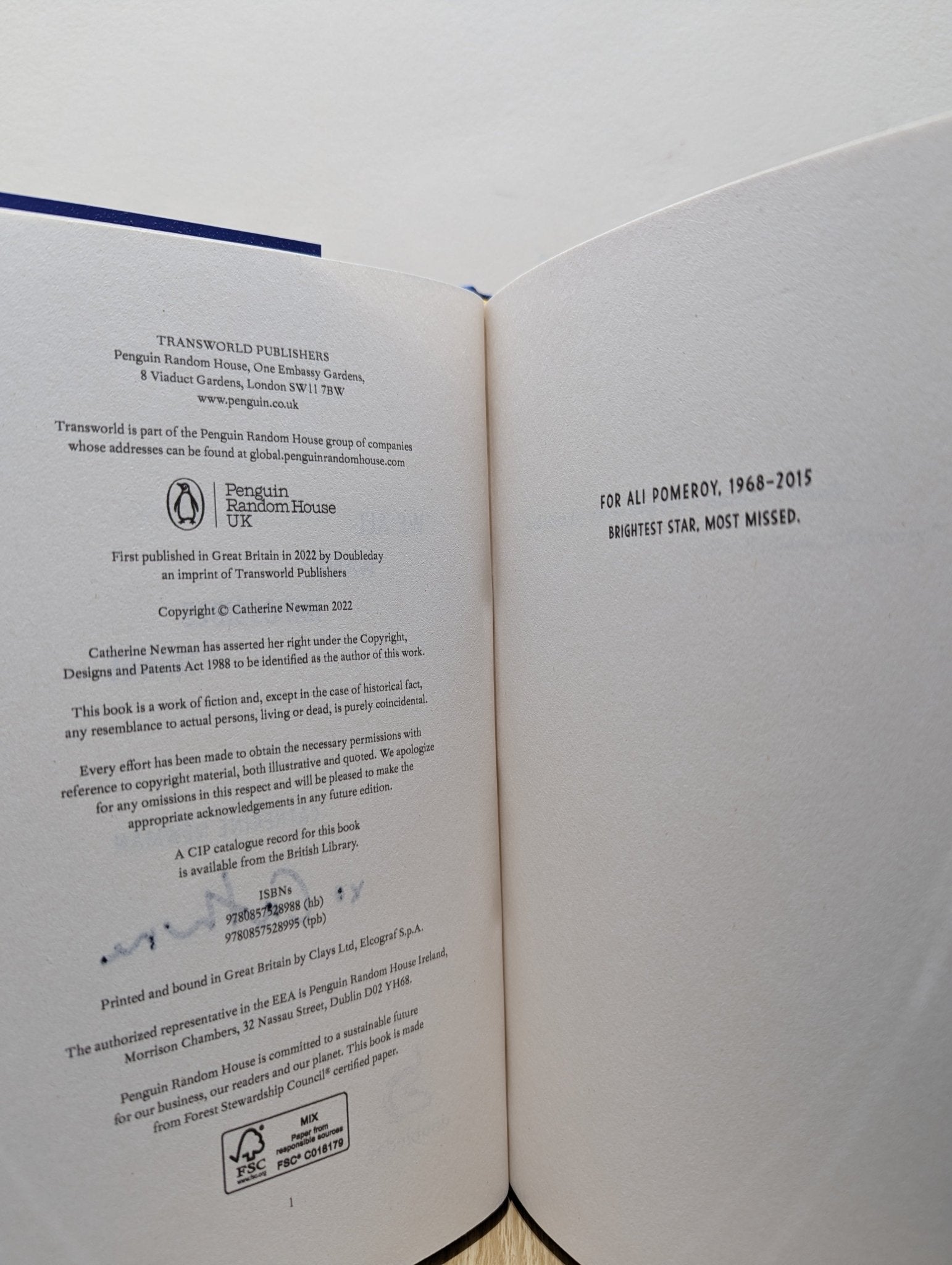 We All Want Impossible Things by Catherine Newman (Signed First Edition) - Fialta Books