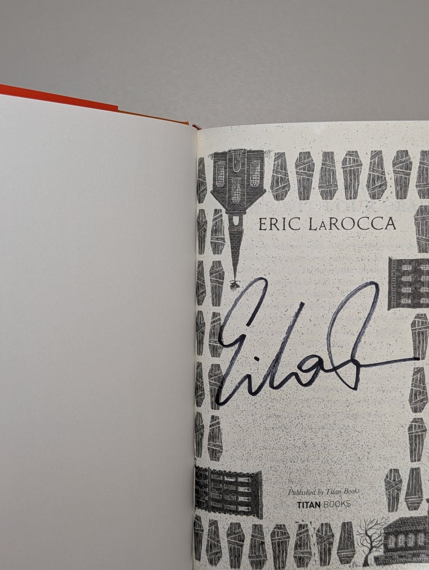 We Are Always Tender with Our Dead by Eric LaRocca (Signed First Edition) - Fialta Books