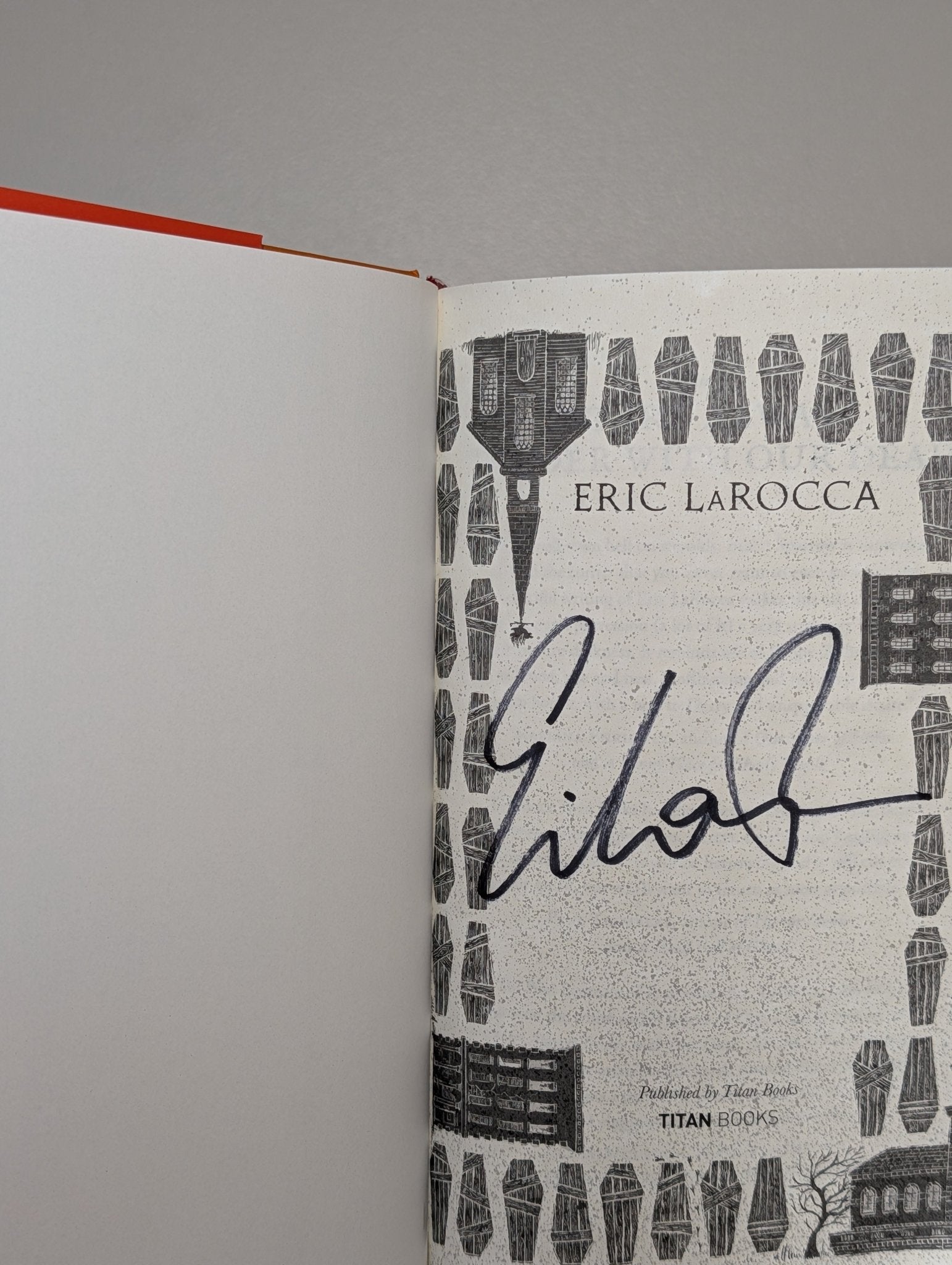 We Are Always Tender with Our Dead by Eric LaRocca (Signed First Edition) - Fialta Books