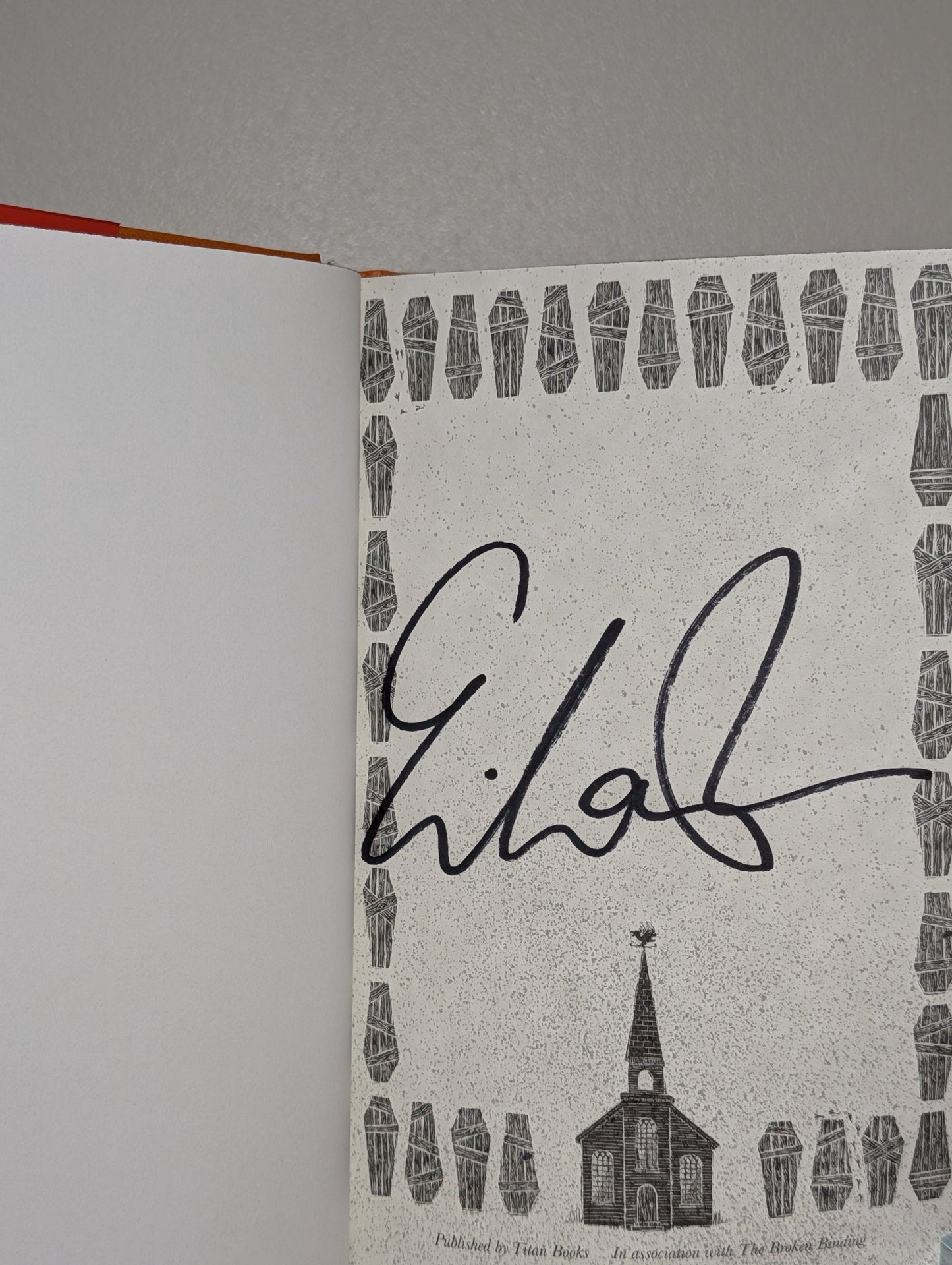 We Are Always Tender with Our Dead by Eric LaRocca (Signed with sprayed edges) - Fialta Books