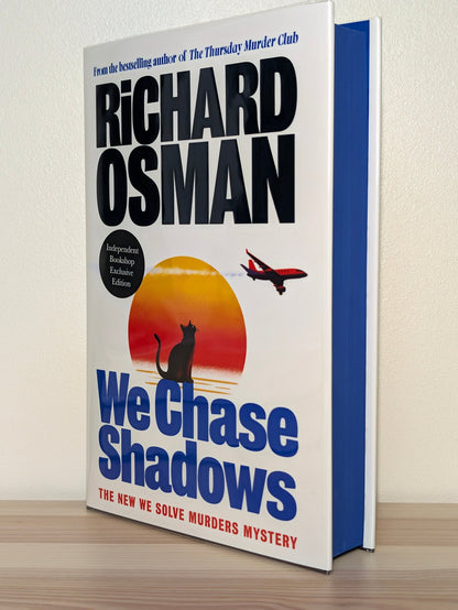 We Chase Shadows by Richard Osman (Signed with sprayed edges) - Fialta Books
