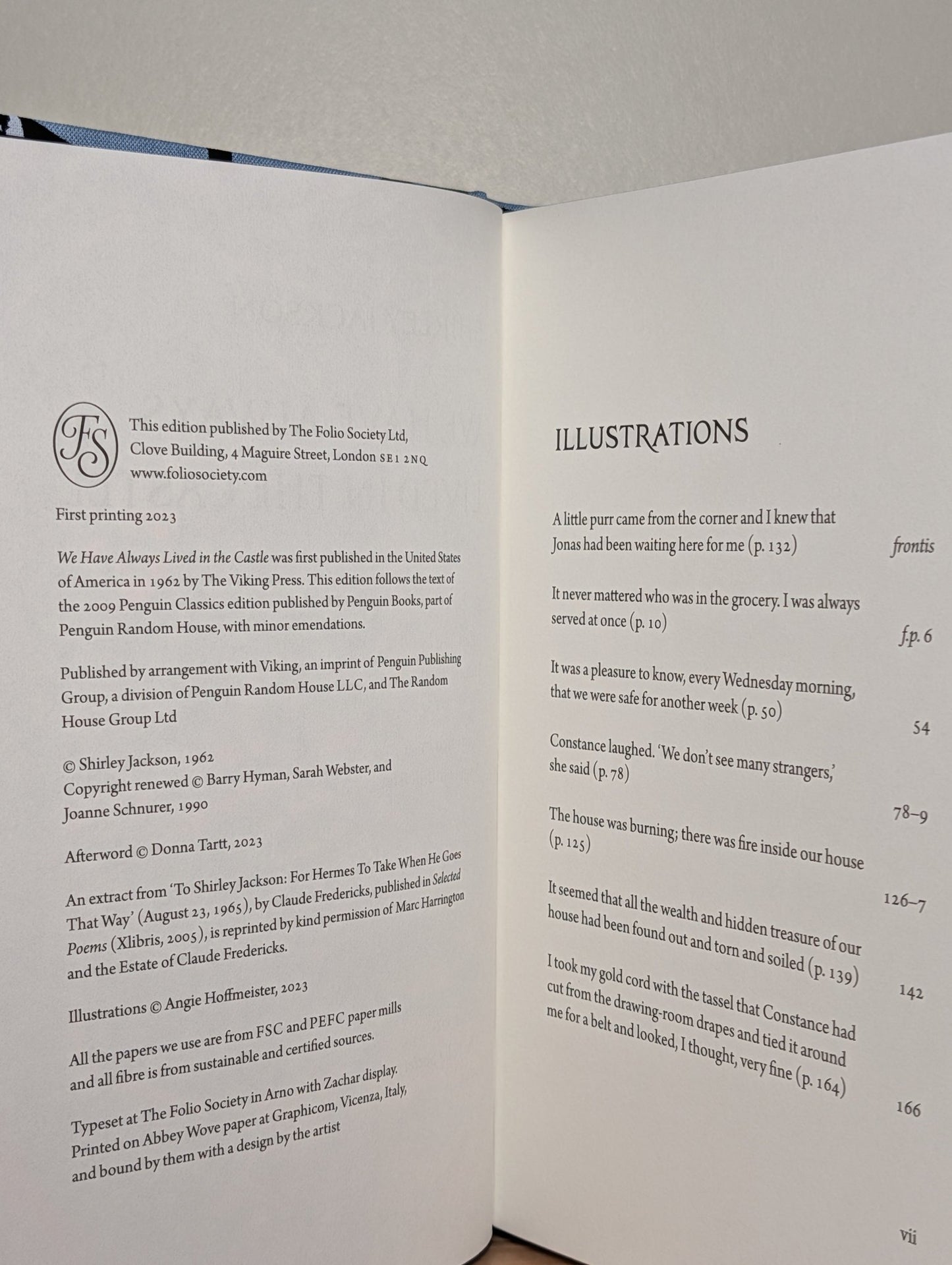 We Have Always Lived in the Castle by Shirley Jackson (Folio Limited Edition) - Fialta Books