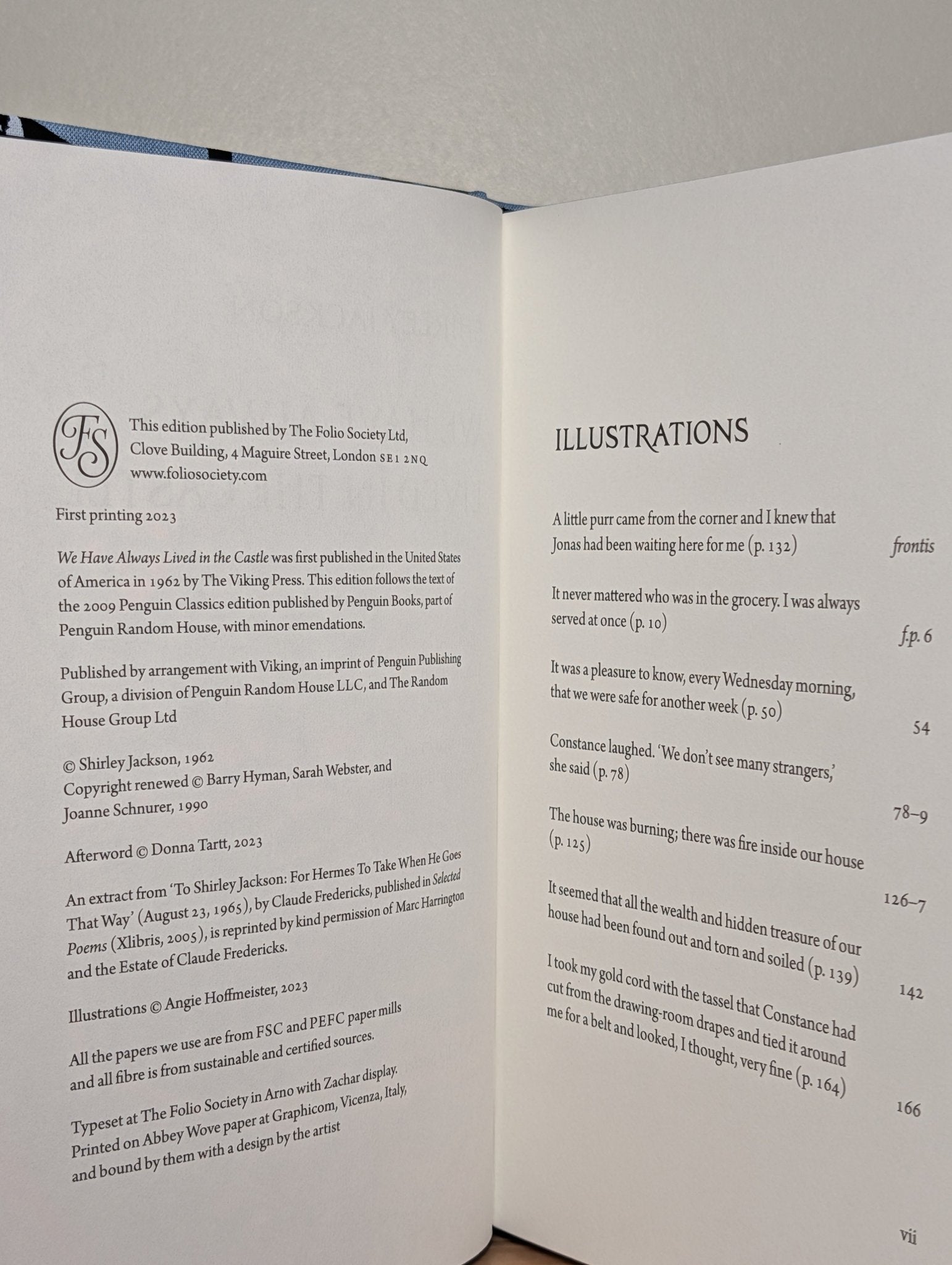 We Have Always Lived in the Castle by Shirley Jackson (Folio Limited Edition) - Fialta Books