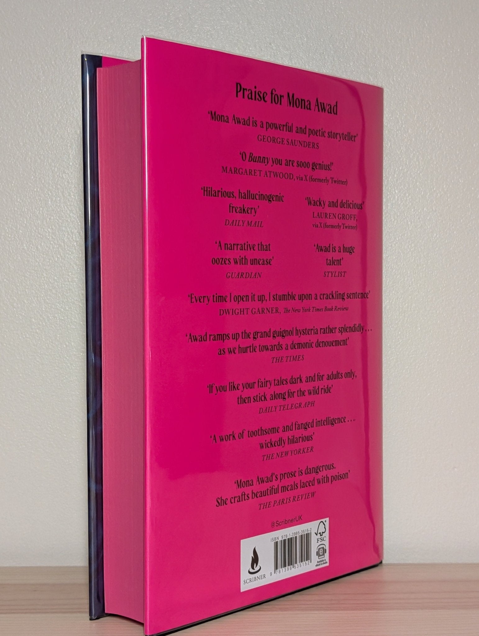 We Love You, Bunny by Mona Awad (Signed First Edition with sprayed edges) - Fialta Books
