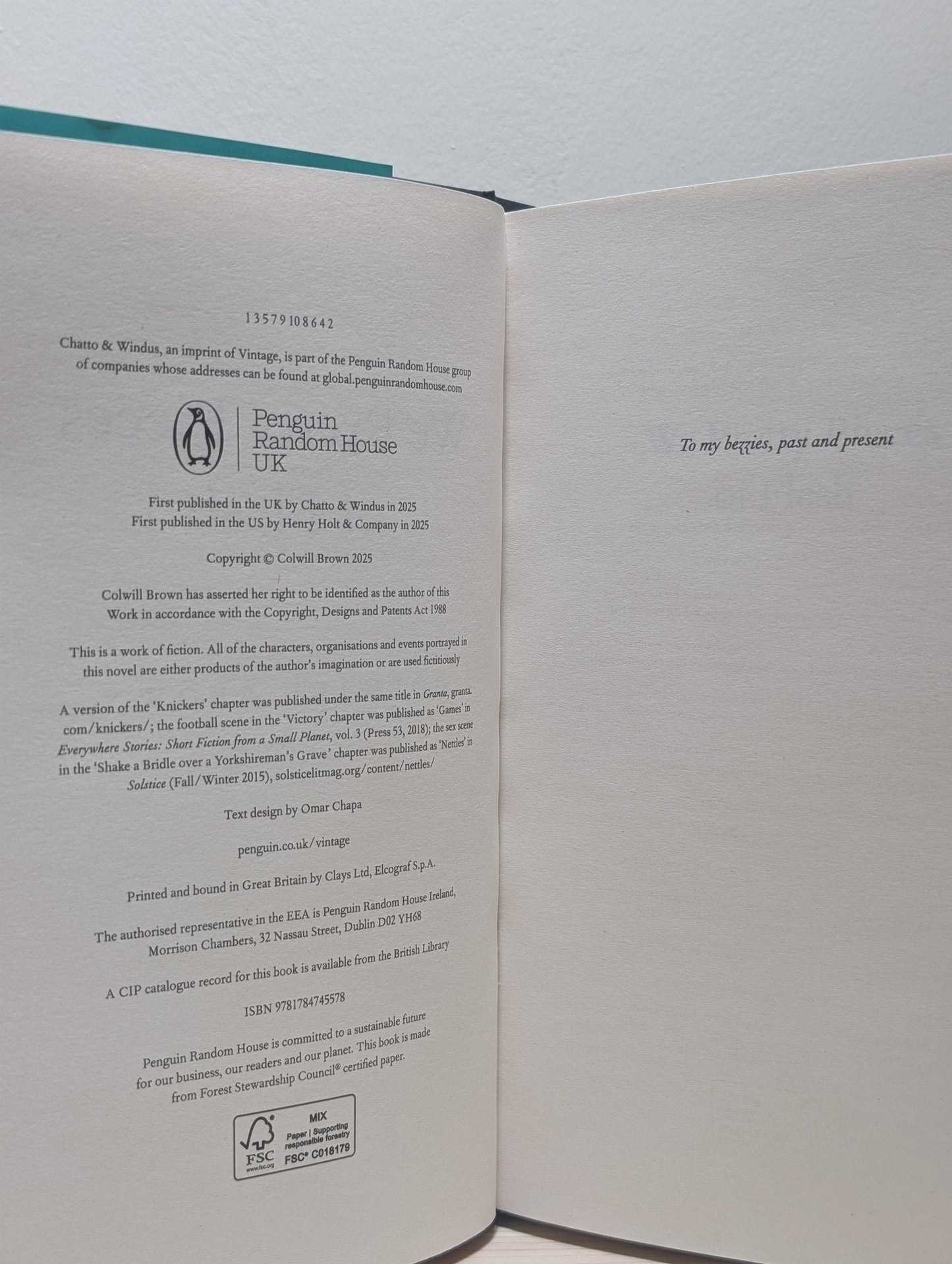 We Pretty Pieces of Flesh by Colwill Brown (First Edition) - Fialta Books