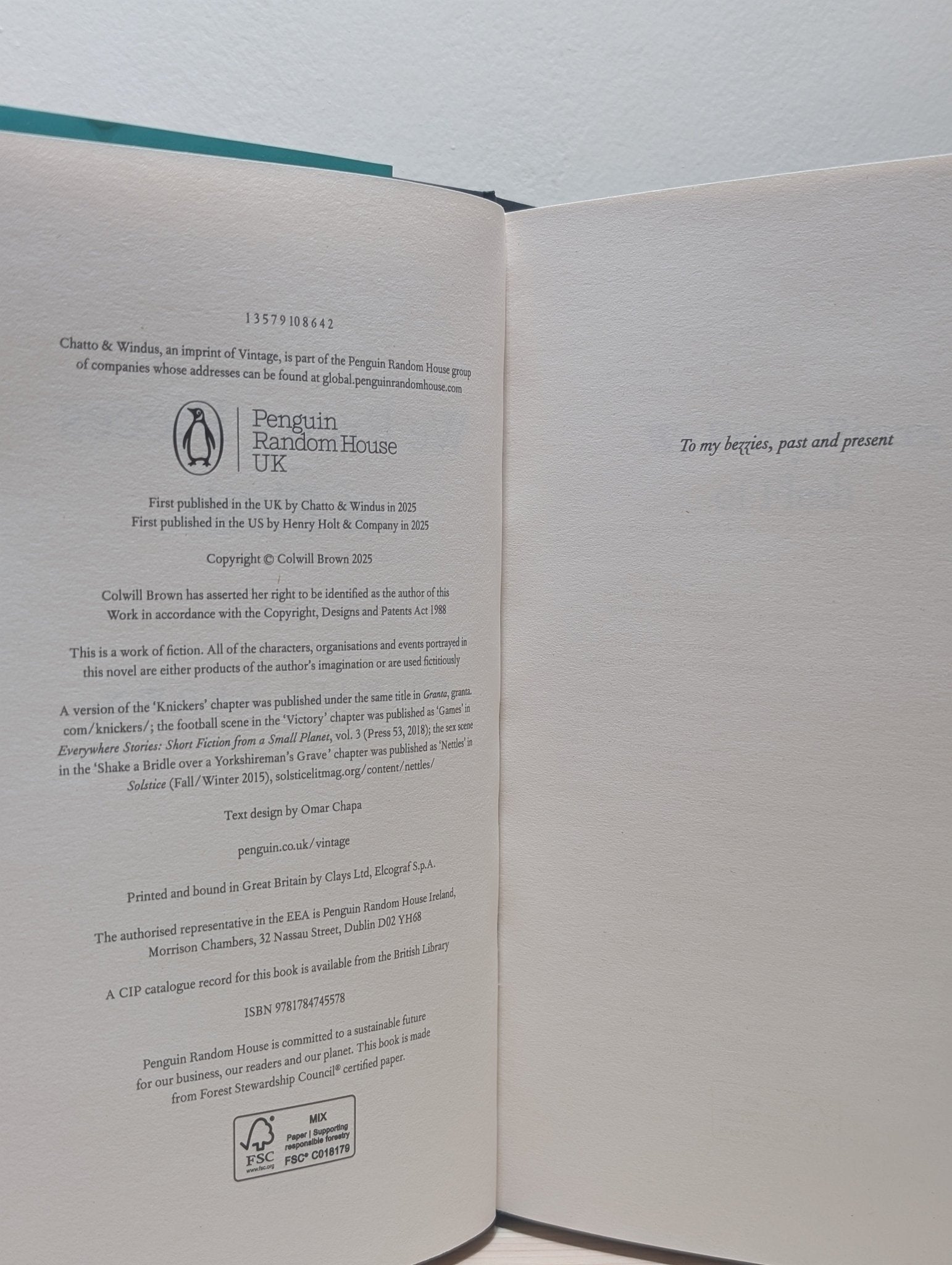 We Pretty Pieces of Flesh by Colwill Brown (First Edition) - Fialta Books