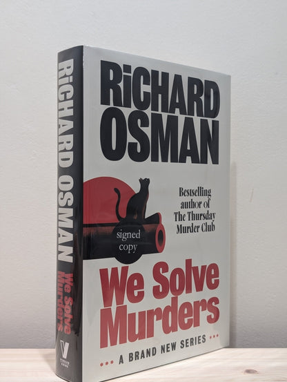 We Solve Murders by Richard Osman (Signed First Edition) - Fialta Books