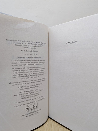 We Were Young by Niamh Campbell (Signed First Edition) - Fialta Books