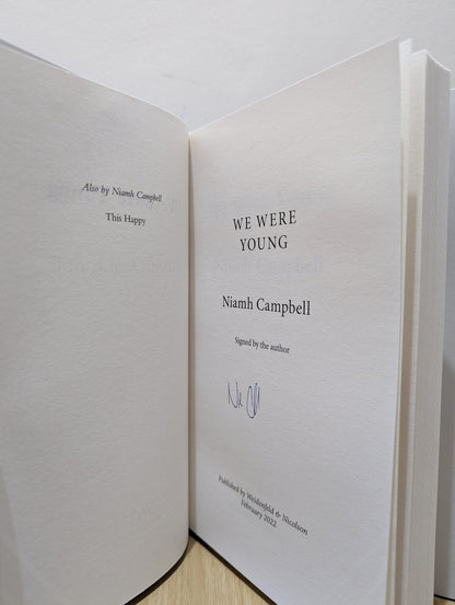 We Were Young by Niamh Campbell (Signed First Edition) - Fialta Books