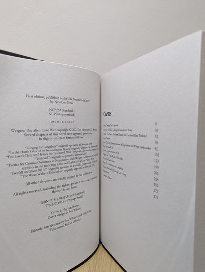Wergen: The Alien Love War by Mercurio D. Rivera (Signed Numbered First Edition) - Fialta Books