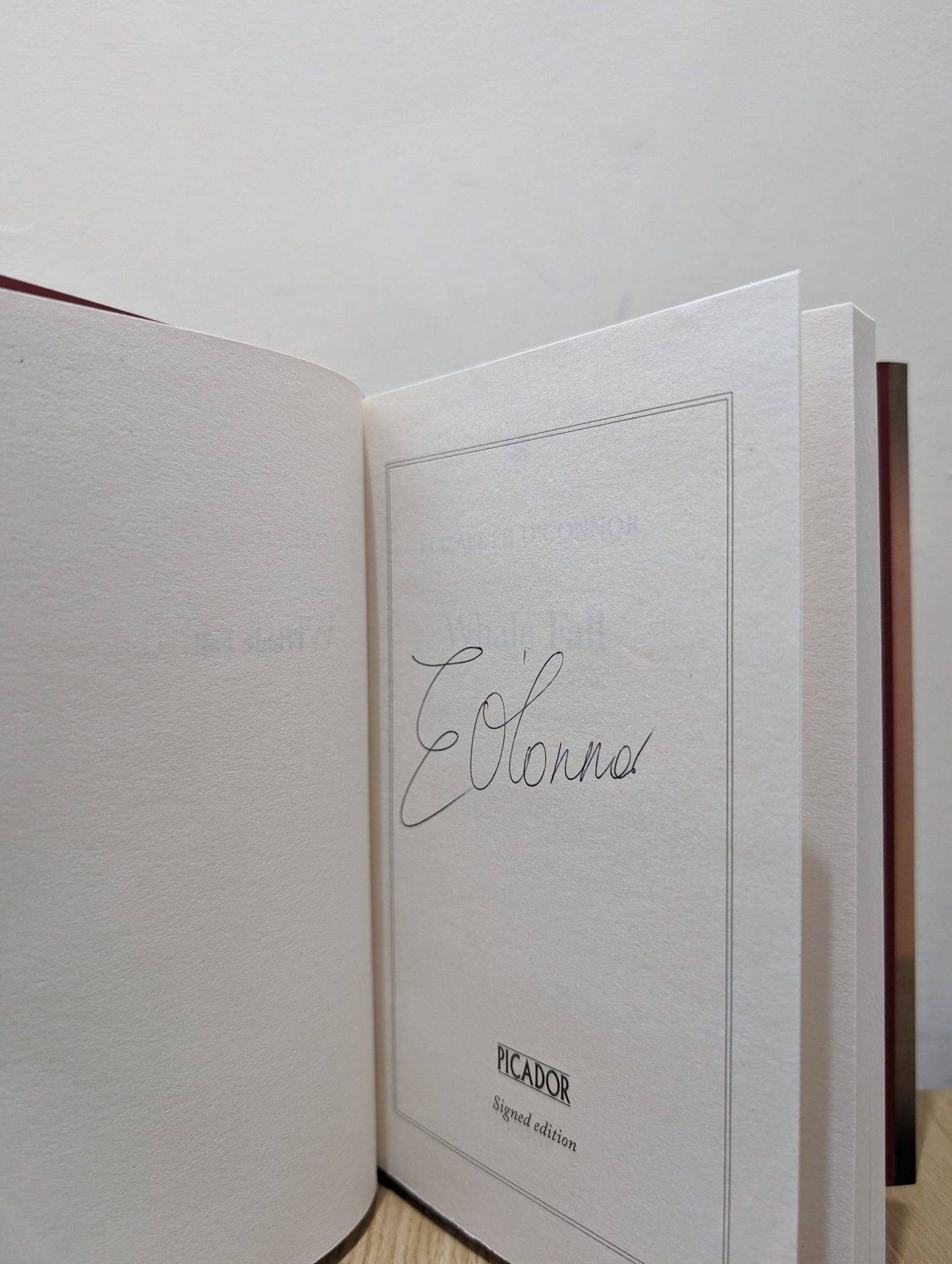 Whale Fall by Elizabeth O'Connor (Signed First Edition) - Fialta Books