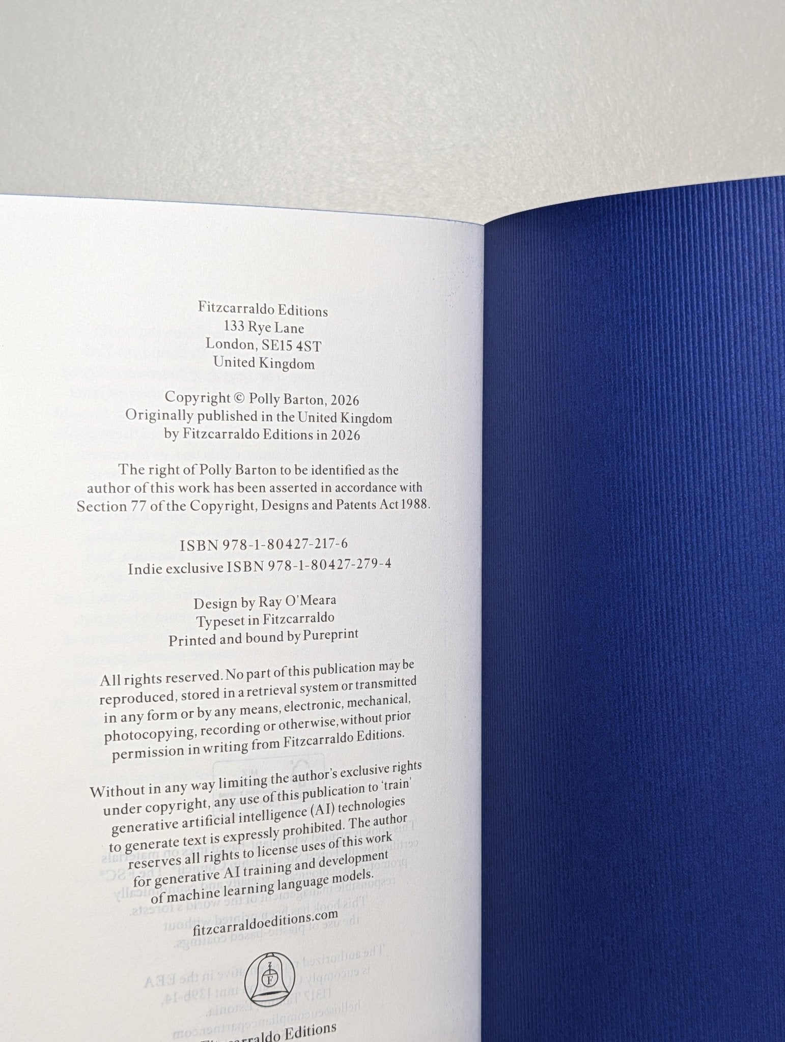 What Am I, A Deer by Polly Barton (Signed First Edition) - Fialta Books