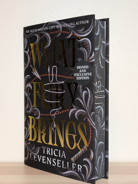 What Fury Brings by Tricia Levenseller (Signed First Edition with sprayed edges) - Fialta Books