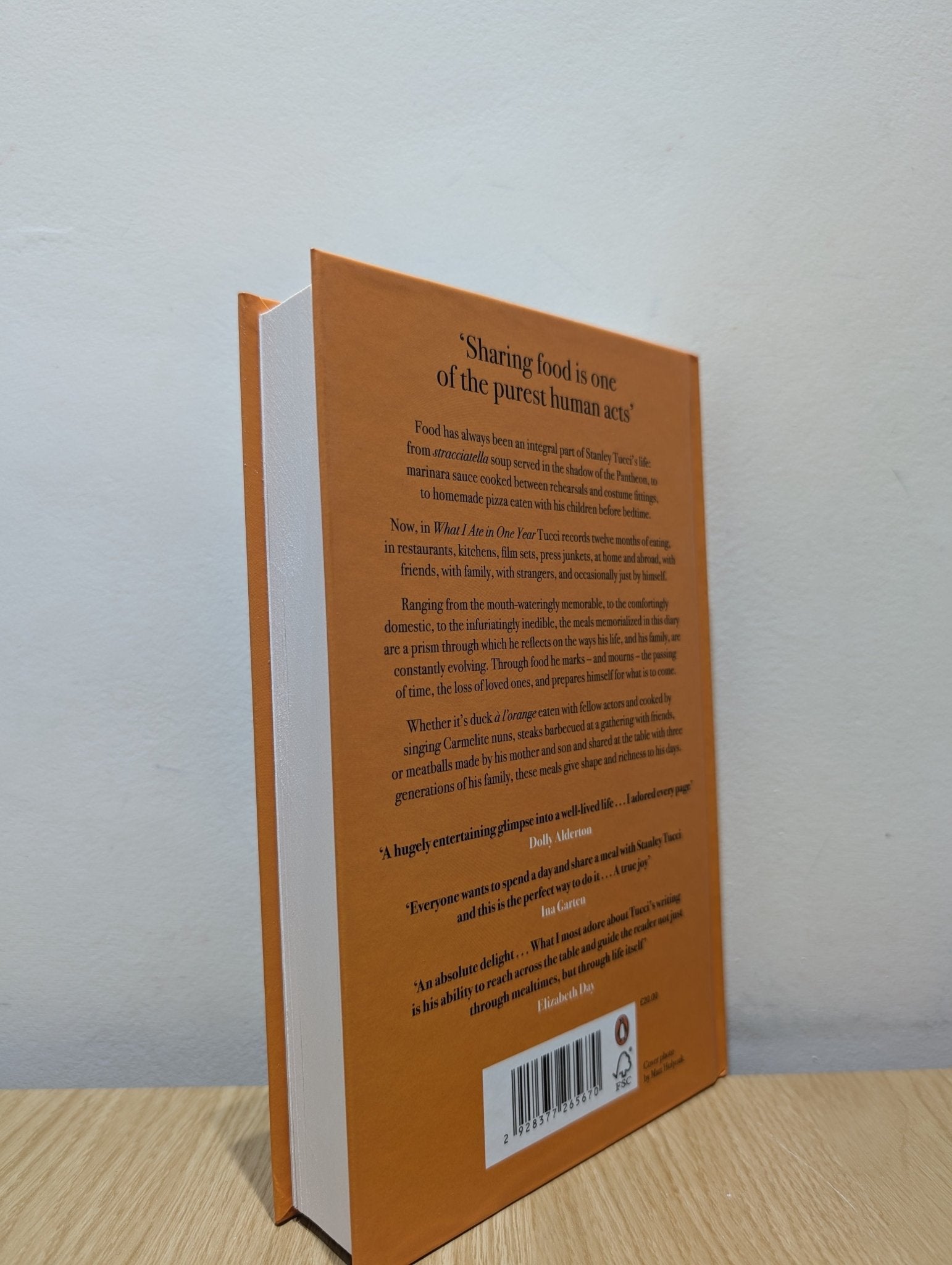 What I Ate in One Year by Stanley Tucci (Signed) - Fialta Books