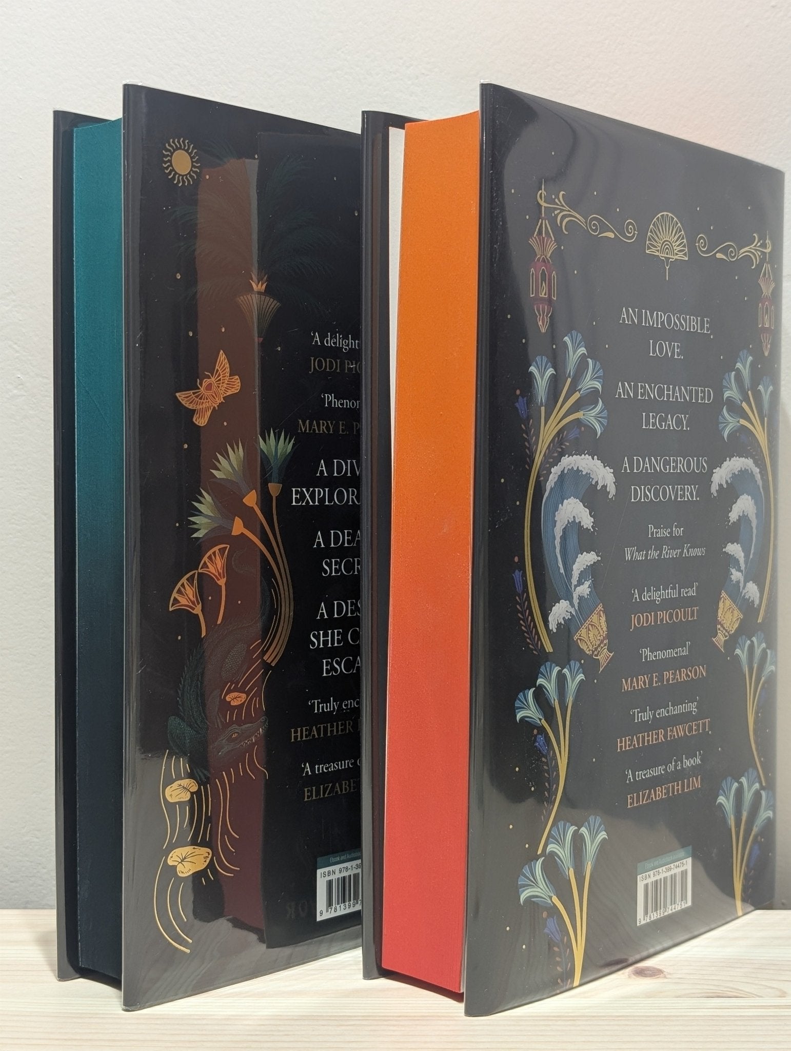 What the River Knows; Where the library hides by Isabel Ibanez (Signed with sprayed edges) - Fialta Books