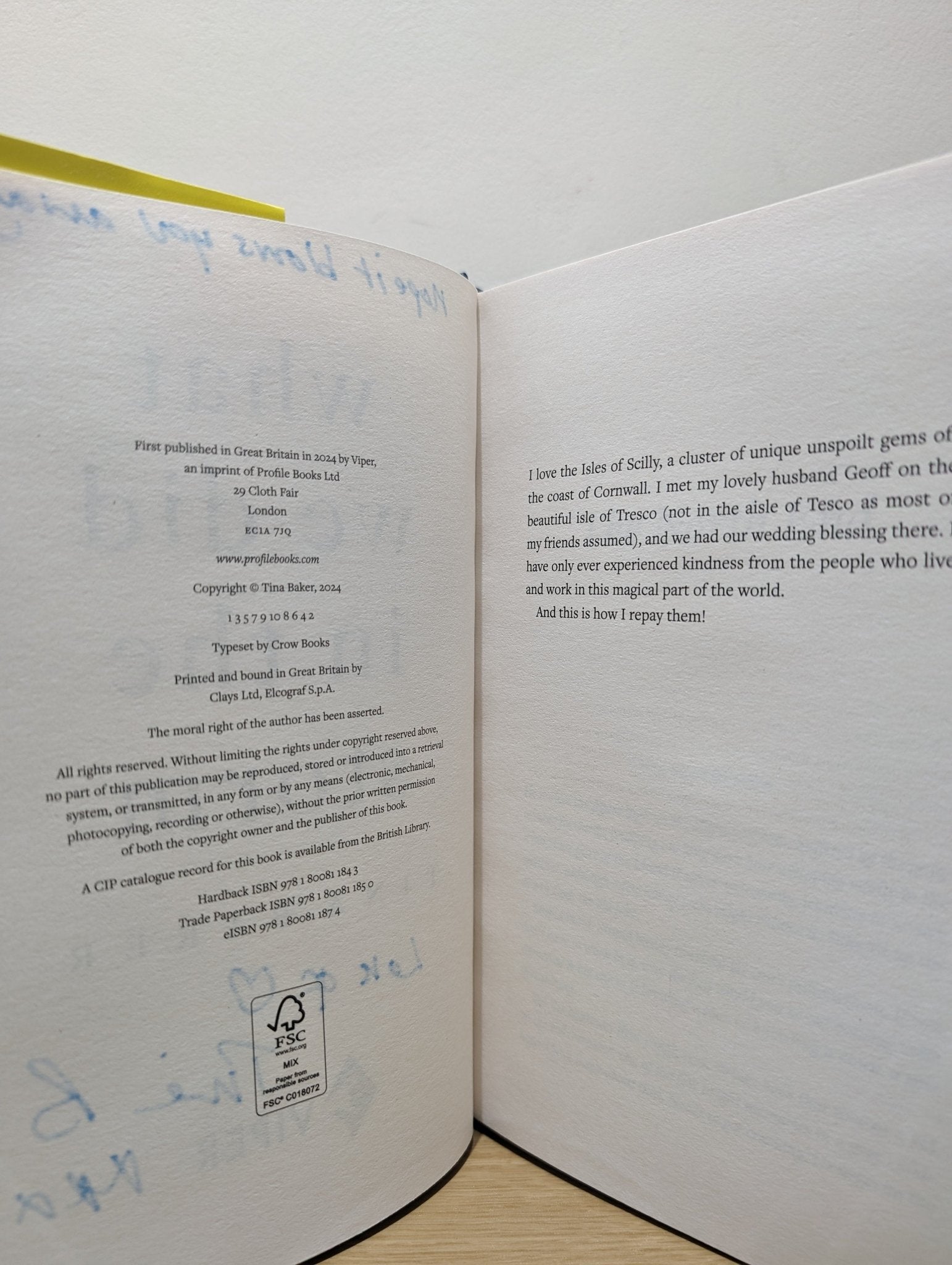 What We Did In the Storm by Tina Baker (Signed First Edition) - Fialta Books