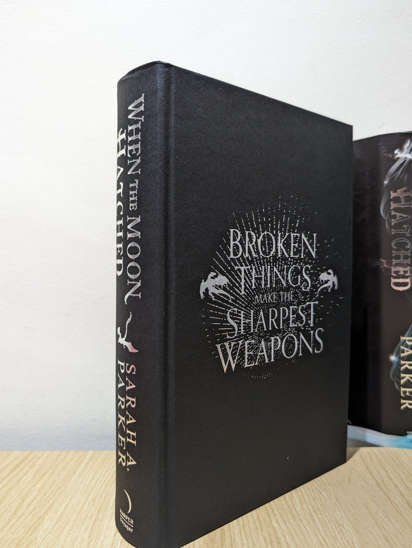 When the Moon Hatched by Sarah A. Parker (First Edition with sprayed edges) - Fialta Books