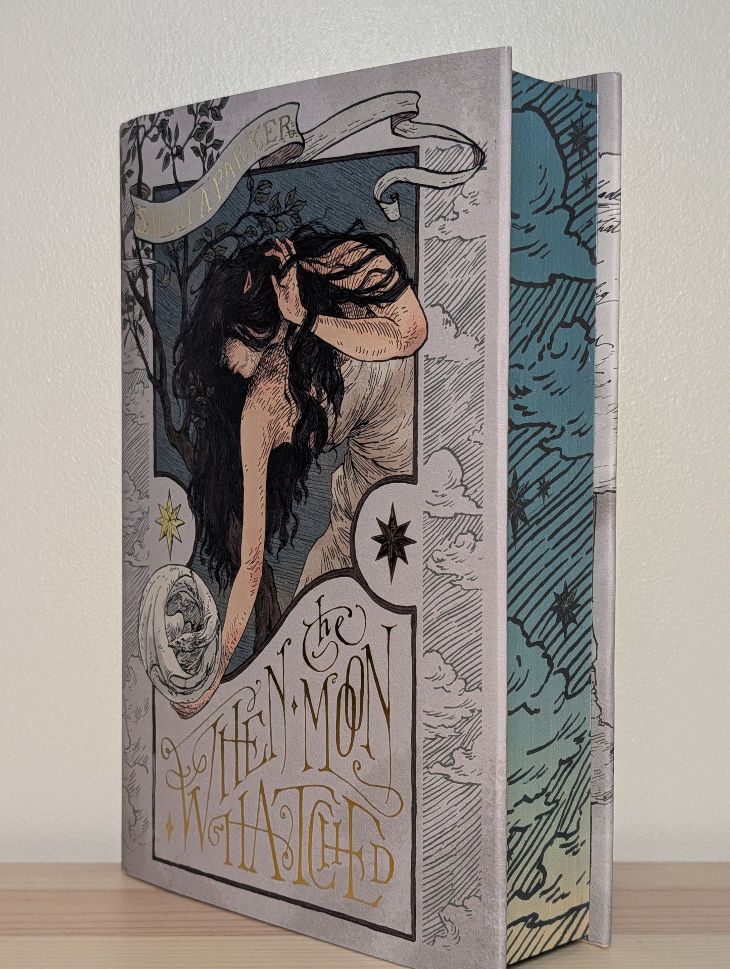 When the Moon Hatched by Sarah A. Parker (Signed Deluxe Edition with sprayed edges) - Fialta Books