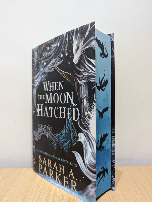 When the Moon Hatched by Sarah A. Parker (Signed Stamped First Edition with sprayed edges) - Fialta Books