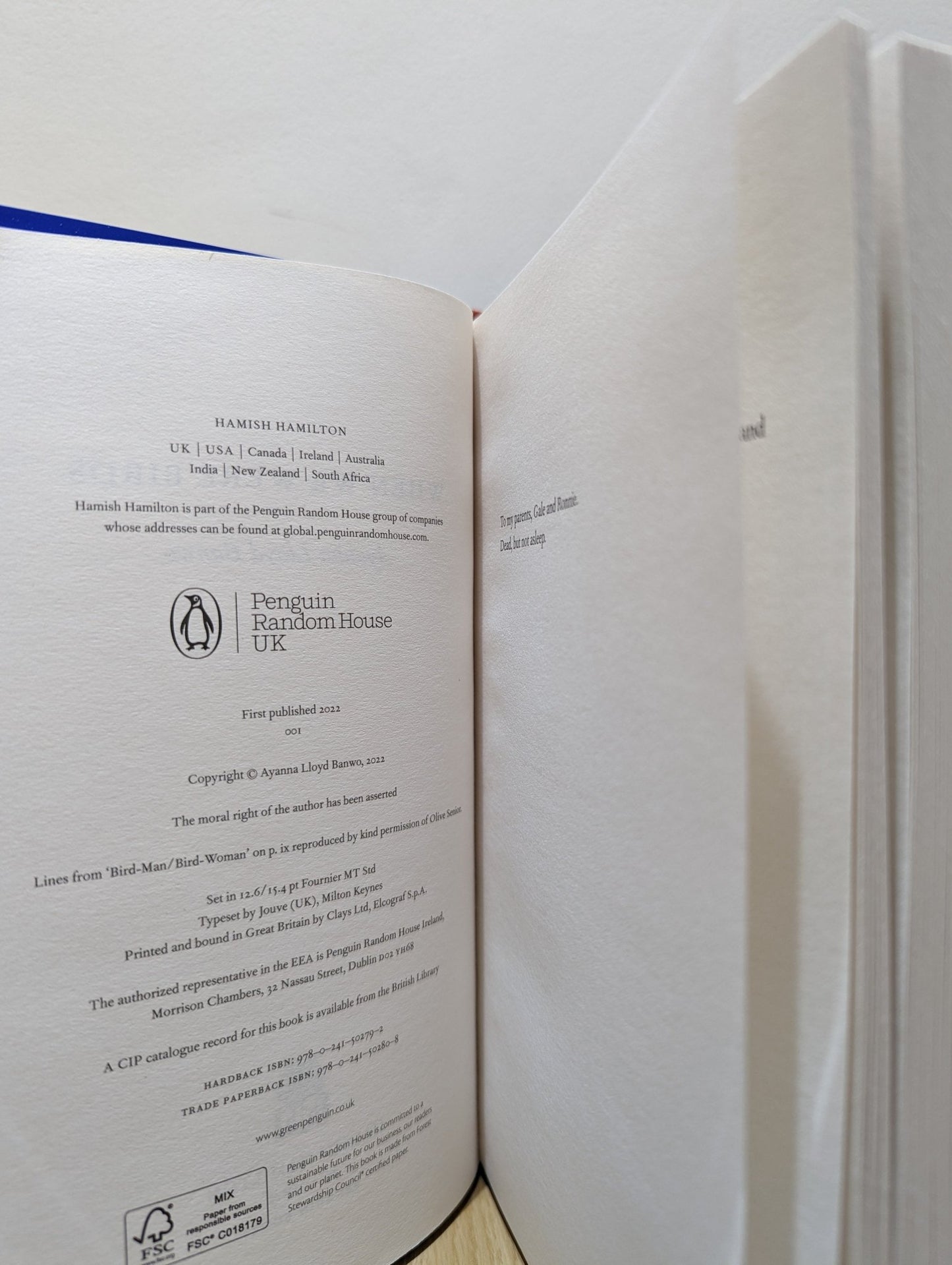 When We Were Birds by Ayanna Lloyd Banwo (Signed First Edition) - Fialta Books