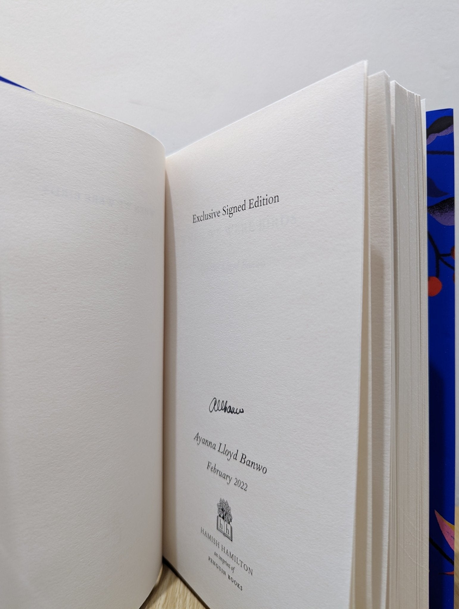 When We Were Birds by Ayanna Lloyd Banwo (Signed First Edition) - Fialta Books