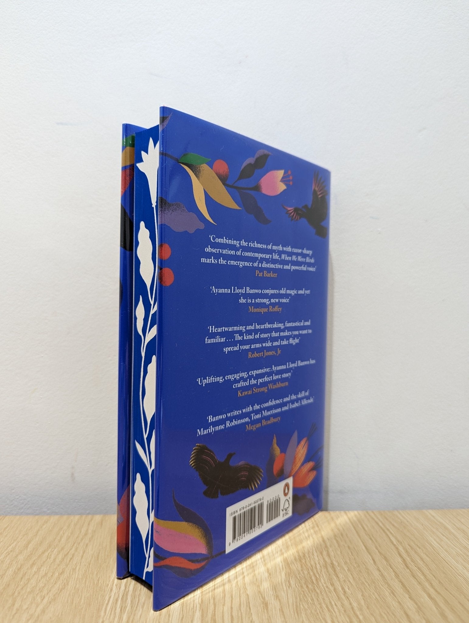 When We Were Birds by Ayanna Lloyd Banwo (Signed First Edition with sprayed edges) - Fialta Books