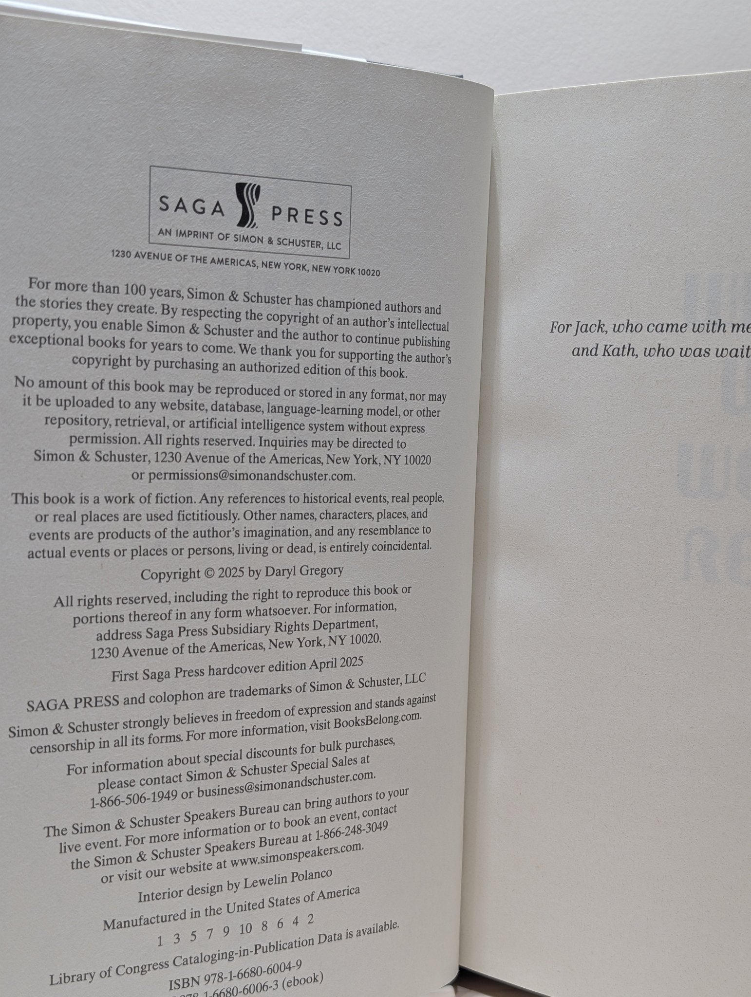 When We Were Real: A Novel by Daryl Gregory (First Edition) - Fialta Books