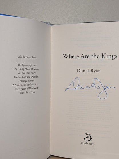 Where Are the Kings by Donal Ryan (Signed) - Fialta Books