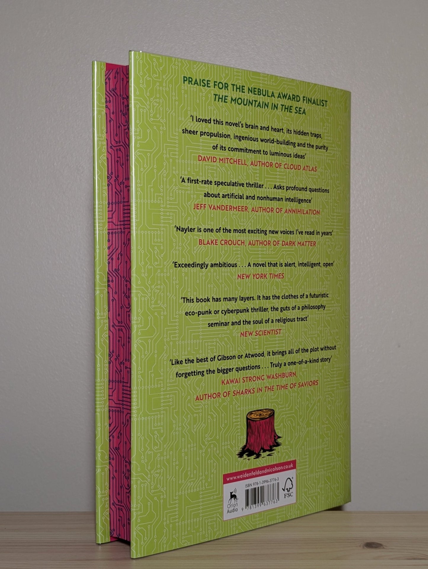 Where the Axe is Buried by Ray Nayler (Signed First Edition with sprayed edges) - Fialta Books