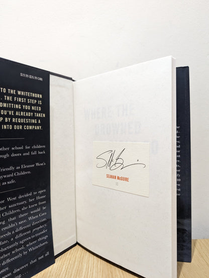 Where the Drowned Girls Go by Seanan McGuire (Signed Bookplate) - Fialta Books