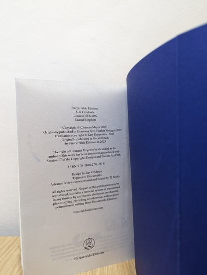 While We Were Dreaming by Clemens Meyer (First Edition) - Fialta Books