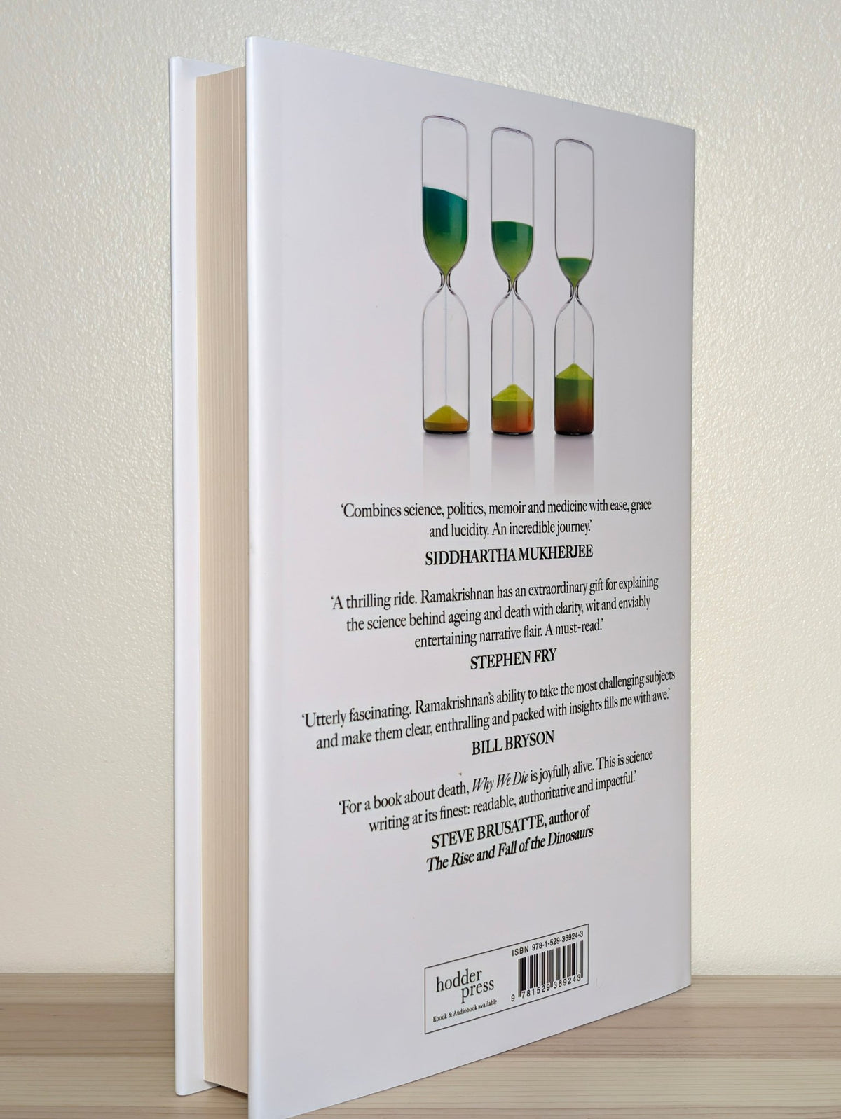 Why We Die by Venki Ramakrishnan (Signed Dated First Edition) - Fialta Books