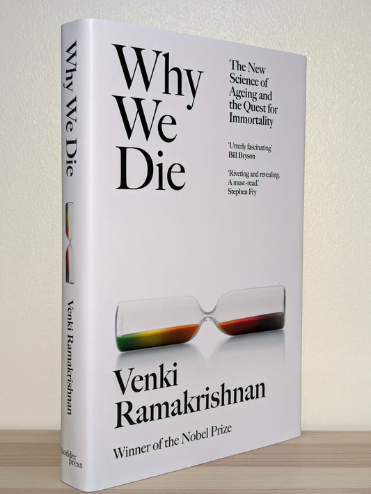 Why We Die by Venki Ramakrishnan (Signed Dated First Edition) - Fialta Books