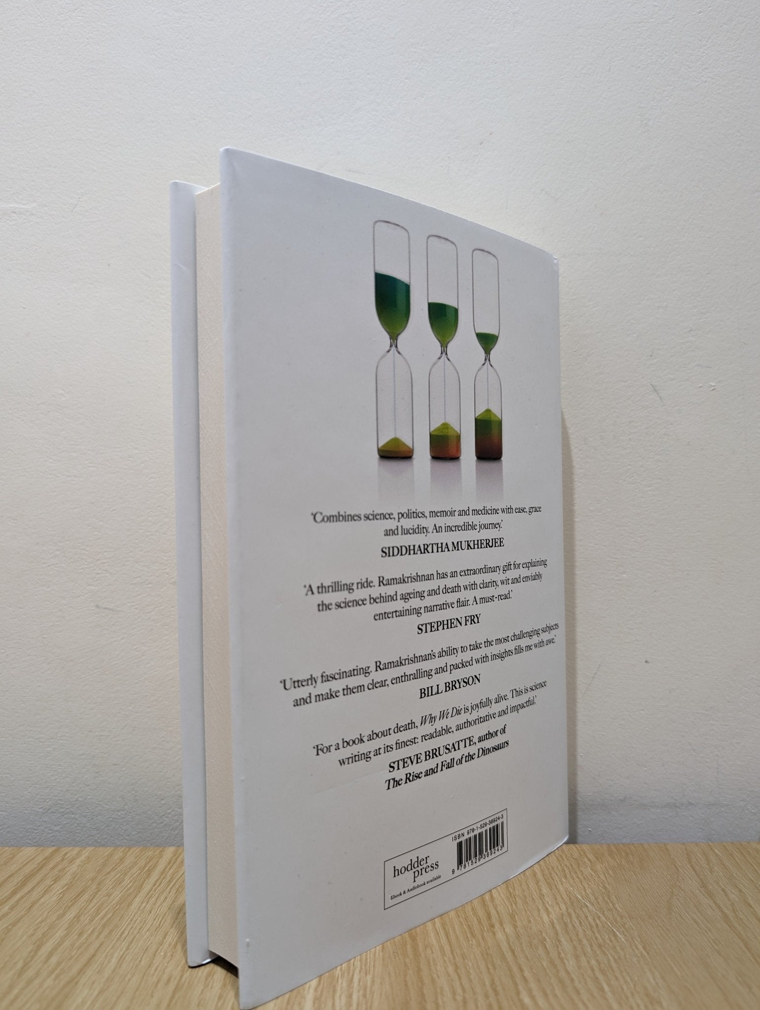 Why We Die by Venki Ramakrishnan (Signed Dated First Edition) - Fialta Books