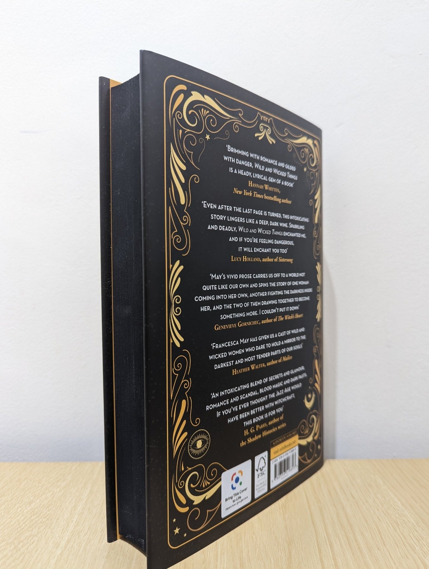 Wild and Wicked Things by Francesca May (Signed First Edition with sprayed edges) - Fialta Books