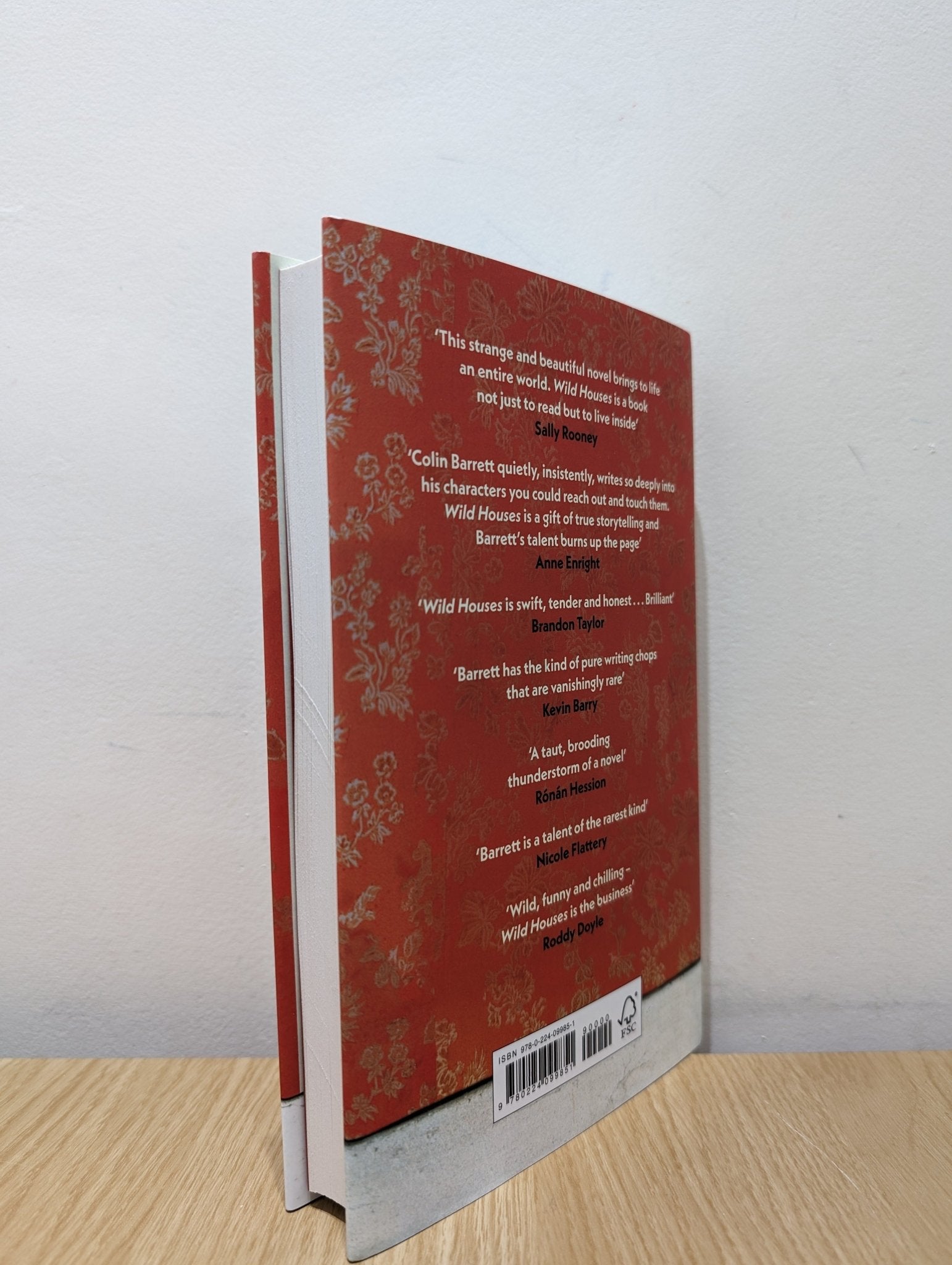 Wild Houses by Colin Barrett (Signed First Edition) - Fialta Books