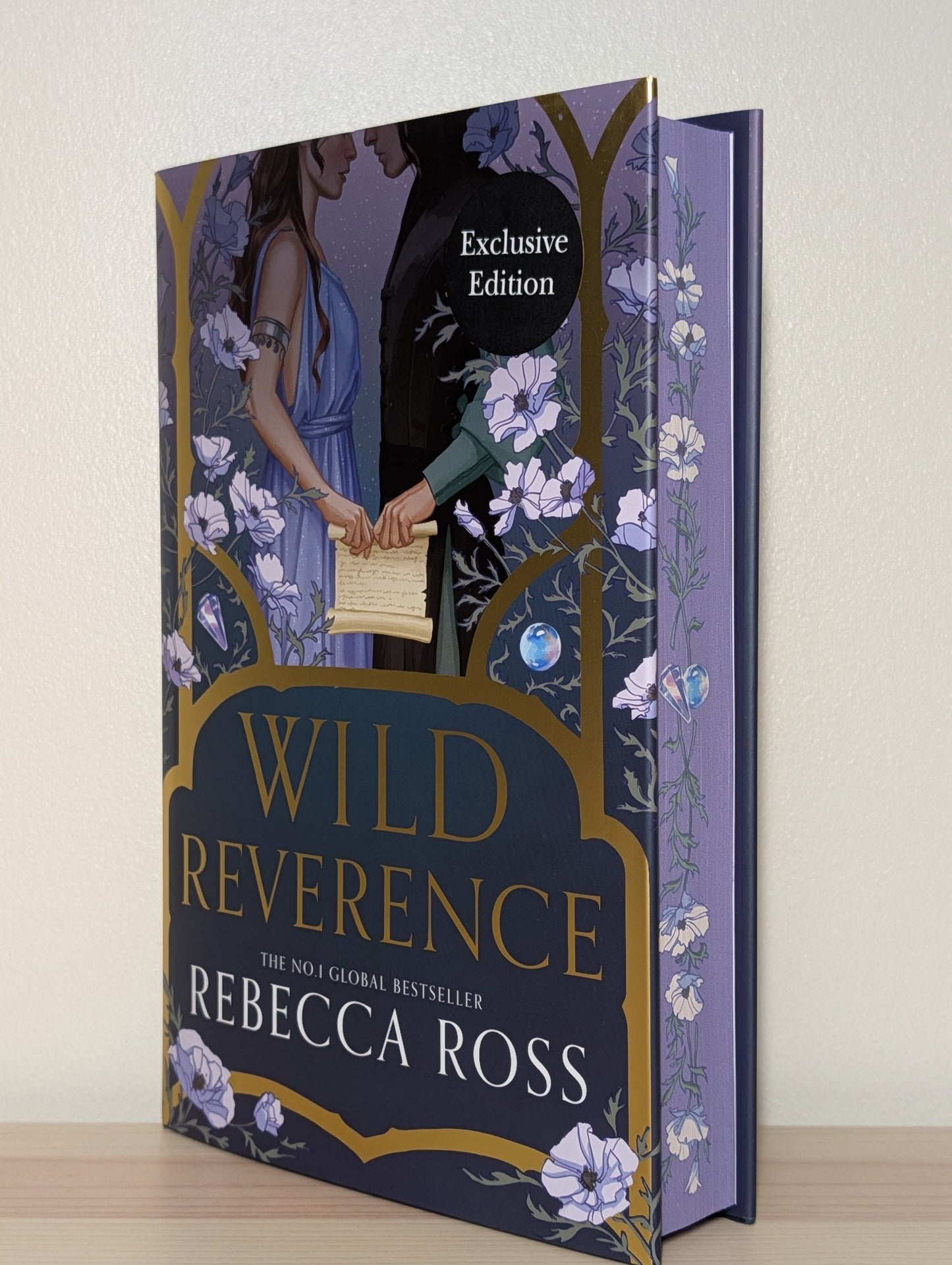 Wild Reverence by Rebecca Ross (Signed First Edition with sprayed edges) - Fialta Books
