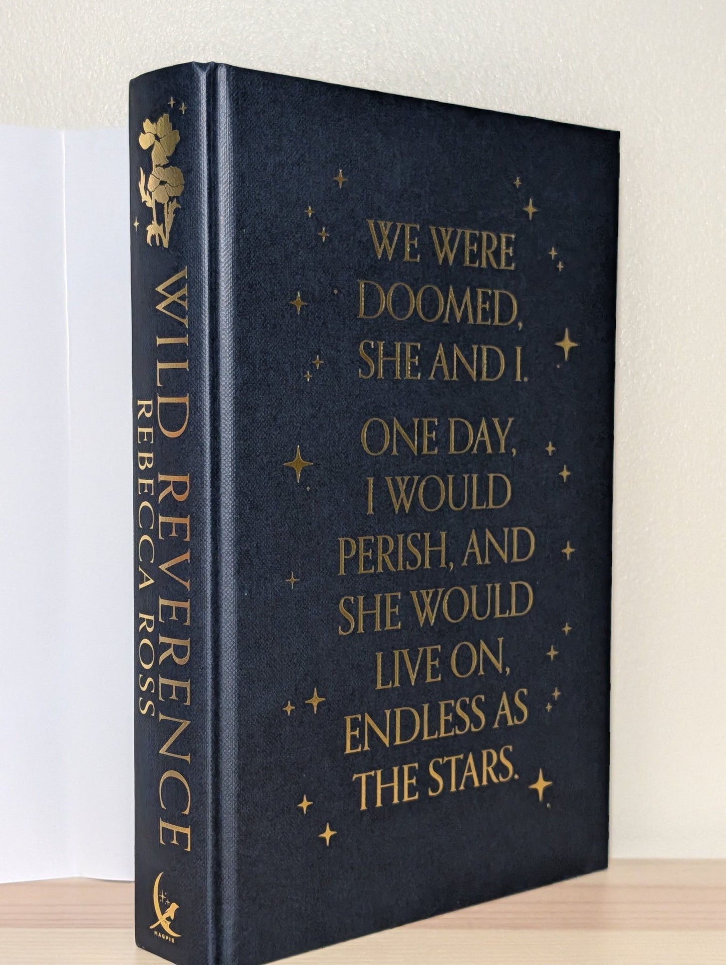 Wild Reverence by Rebecca Ross (Signed First Edition with sprayed edges) - Fialta Books