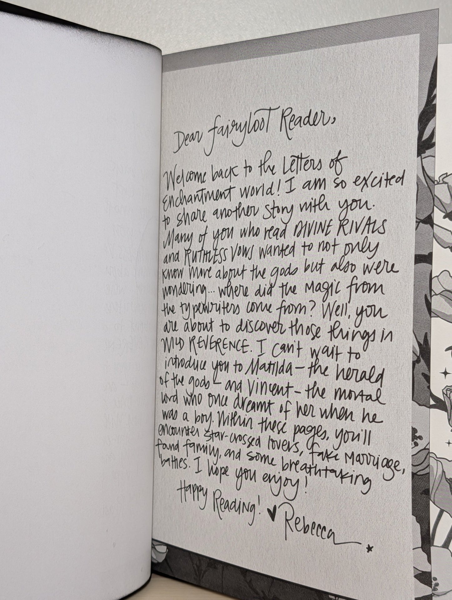 Wild Reverence by Rebecca Ross (Special Edition with sprayed edges) - Fialta Books