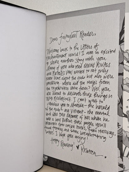 Wild Reverence by Rebecca Ross (Special Edition with sprayed edges) - Fialta Books