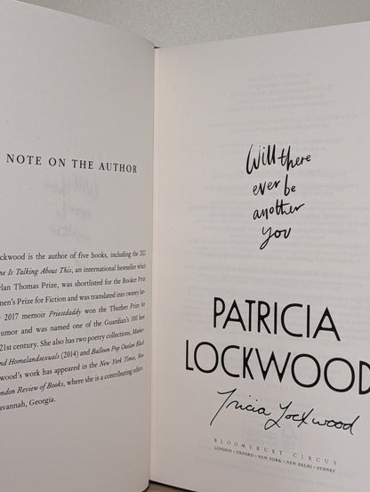 Will There Ever Be Another You by Patricia Lockwood (Signed) - Fialta Books
