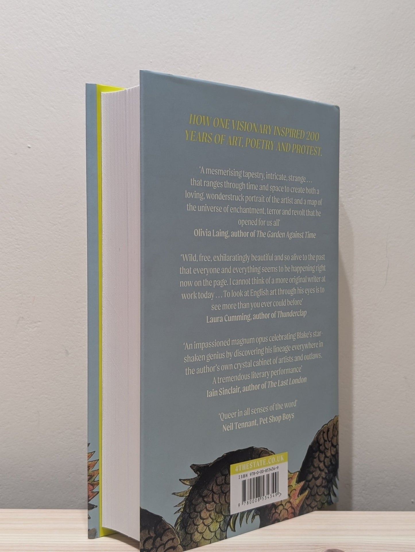 William Blake and The Sea Monsters of Love by Philip Hoare (Signed First Edition) - Fialta Books