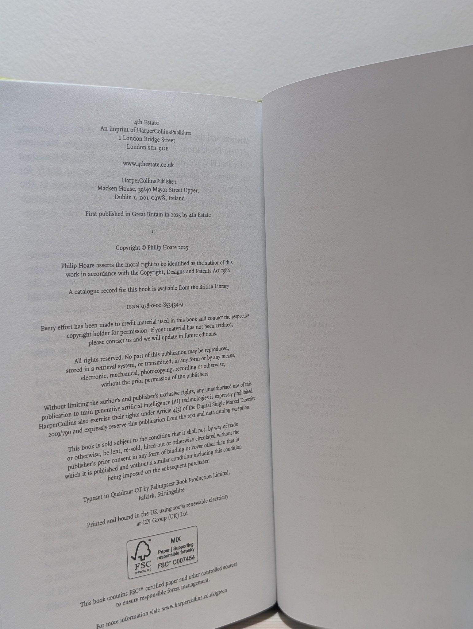 William Blake and The Sea Monsters of Love by Philip Hoare (Signed First Edition) - Fialta Books