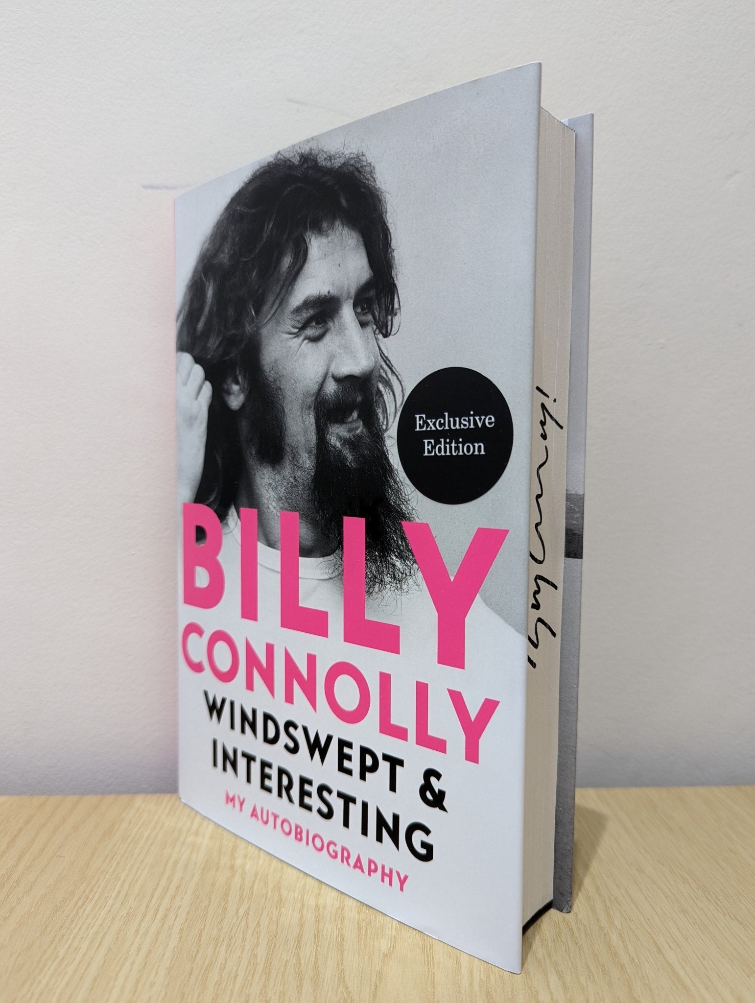 Windswept & Interesting: My Autobiography by Billy Connolly (First Edition with stencilled edge) - Fialta Books